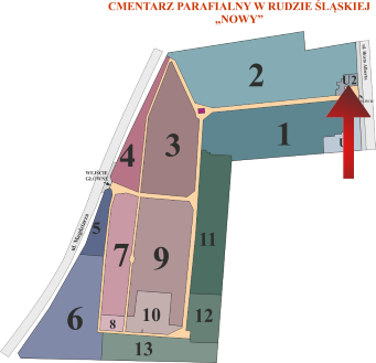 Brak mapy sektorowej