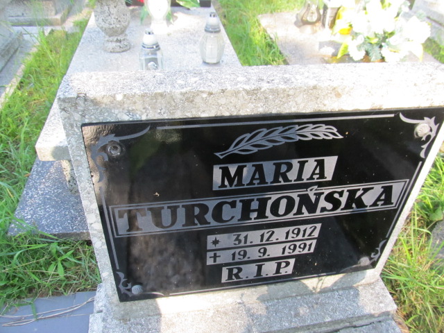 Maria Turchońska 1912 Ruda Śląska Wirek - Grobonet - Wyszukiwarka osób pochowanych