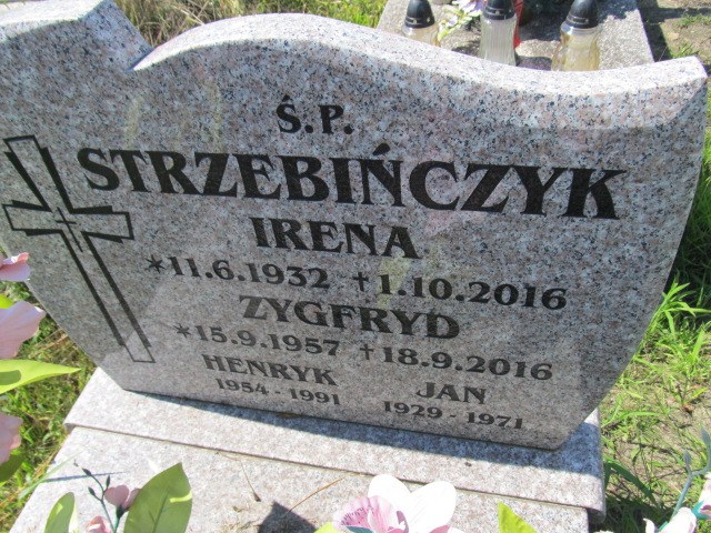 Henryk Strzebińczyk 1933 Ruda Śląska Wirek - Grobonet - Wyszukiwarka osób pochowanych