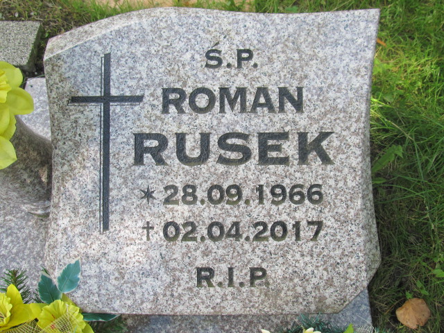 Roman Rusek 1966 Ruda Śląska Wirek - Grobonet - Wyszukiwarka osób pochowanych