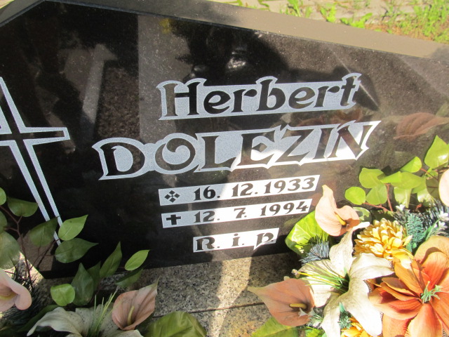 Herbert Dolezin 1933 Ruda Śląska Wirek - Grobonet - Wyszukiwarka osób pochowanych