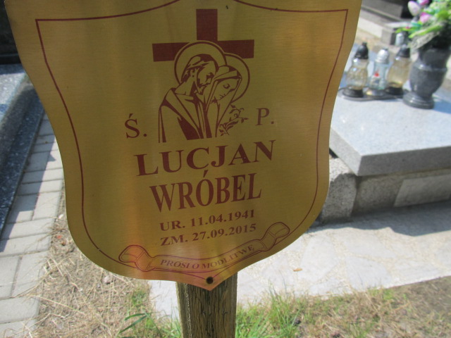 Lucjan Wróbel 1941 Ruda Śląska Wirek - Grobonet - Wyszukiwarka osób pochowanych