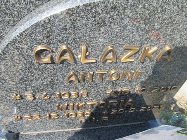 Wiktoria Gałązka 1939 Ruda Śląska Wirek - Grobonet - Wyszukiwarka osób pochowanych