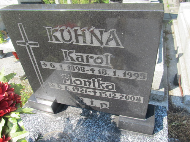 Monika Kuhna 1921 Ruda Śląska Wirek - Grobonet - Wyszukiwarka osób pochowanych