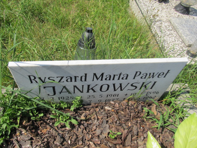 Marta Jankowska 1901 Ruda Śląska Wirek - Grobonet - Wyszukiwarka osób pochowanych